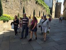 Pelas ruas de Santiago de Compostela