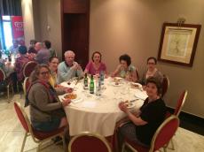 Jantar no hotel em Santiago de Compostela