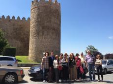 Na visita aos muros e à cidade de Ávila