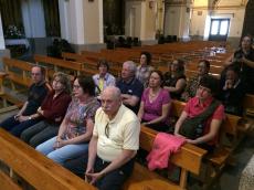 Nossa celebração na Igreja de Santa Tereza