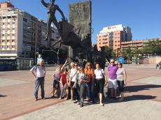 Na praça de touros de Madrid