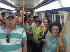 Passeando de Metro em Madrid