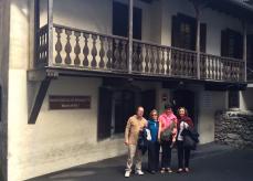 Visitando a casa onde nasceu Bernadete em Lourdes