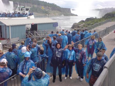 Passeio no Maid of The Mist.