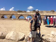 Visitando o Aqueduto de Cesarea Marítima