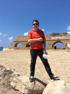 Visitando o Aqueduto de Cesarea Marítima