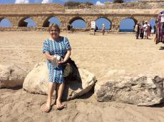 Visitando o Aqueduto de Cesarea Marítima