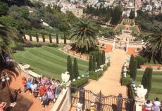 Visitando os Jardins dos Bahai em Haifa
