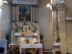 Celebrando a renovação das promessas do Matrimônio em Caná da Galiléia