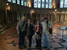 Dentro da Catedral de York