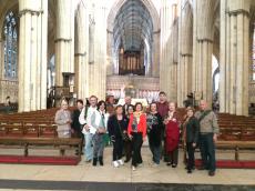 Dentro da Catedral de York