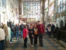Em Stratford upon Avon, onde viveu Shakespeare