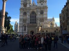 Na Abadia de Westminster, em Londres