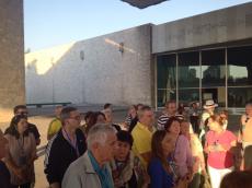 Visitando o Museu de Antropologia. 