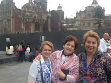 Passeando no centro da Cidade do México.