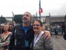 Passeando no centro da Cidade do México.