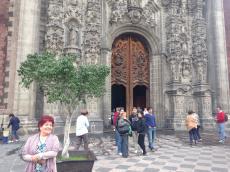 Passeando no centro da Cidade do México.