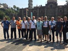 Visitando a Basílica de Nossa Senhora de Guadalupe. 