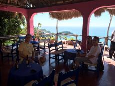 No Hotel Flamingo, do velho Tarzan, em Acapulco