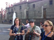 Passeando em Puebla. 