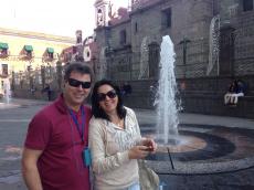 Passeando em Puebla. 