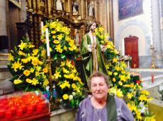 Visitando a Capela de Nossa Senhora do Rosário. 