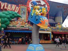 Muita diversão na Universal Studios.