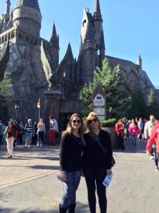 No mundo de Harry Potter. 