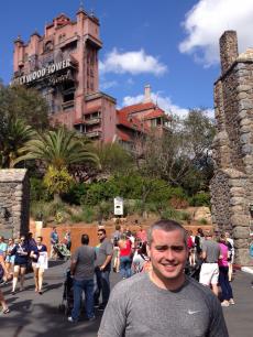 The Hollywood Tower Hotel. 