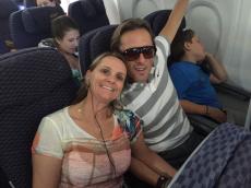 E começa a viagem até Orlando.