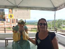 Visita ao Santuário de Nossa Senhora da Salete. 