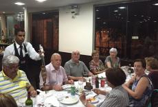 Jantar em Goiânia. 