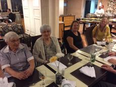 Jantar do grupo no Hotel em Brasília