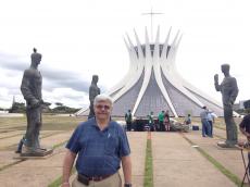 Na Catedral de Brasília