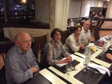 Jantar do grupo no Hotel em Brasília