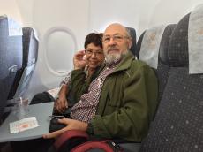 Embarcando para o Rio de Janeiro. 
