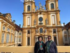 Visitando a Abadia de Melk. 