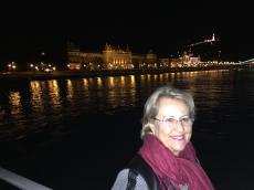 Passeio de barco pelo Rio Danúbio.