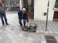Passeando em Bratislava. 