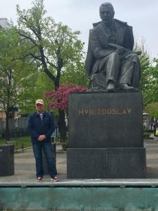 Passeando em Bratislava.