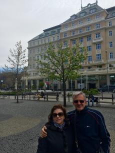 Passeando em Bratislava.