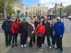 Passeando em Bratislava.