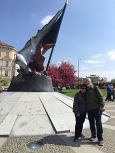 Passeando por Praga. 