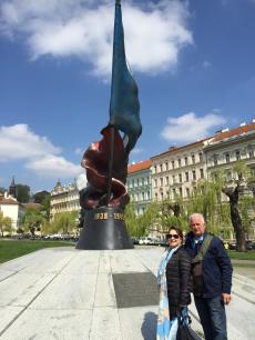 Passeando por Praga. 