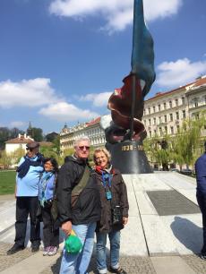 Passeando por Praga. 