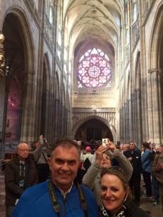 Passeando por Praga.