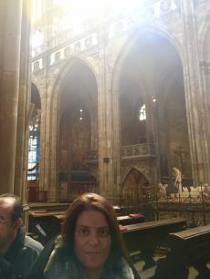 Passeando por Praga.