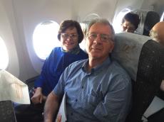 Embarcando para o Rio de Janeiro. 