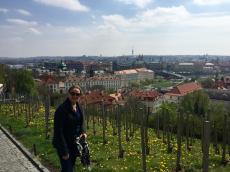 Passeando por Praga.