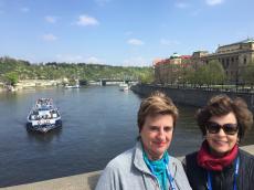 Passeando por Praga.